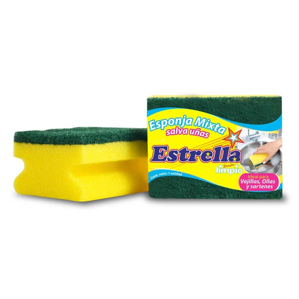 Esponja Mixta Estrella Distribuidora Di Ro An